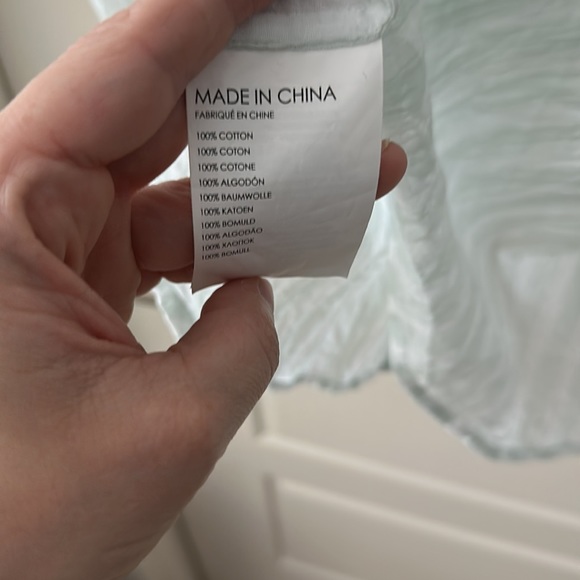 Club Monaco light cotton blouse - Picture 4 of 4